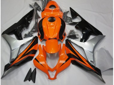 2007-2008 Vibrant Orange OEM Style Honda CBR600RR Motorcycle Fairings
