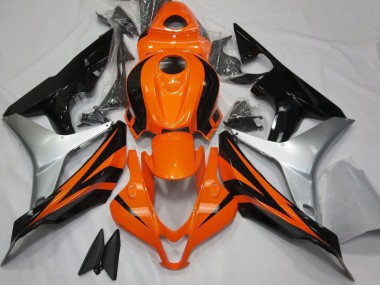 2007-2008 Vibrant Orange OEM Style Honda CBR600RR Motorcycle Fairings