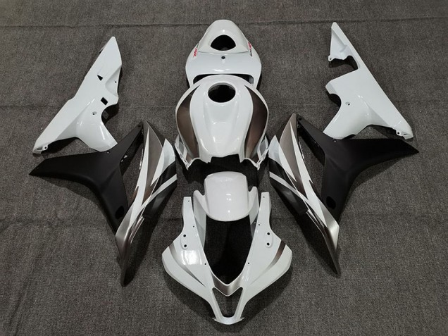 2007-2008 White OEM Style Honda CBR600RR Motorcycle Fairings 2007-2008 White OEM Style Honda CBR600RR Motorcycle Fairings