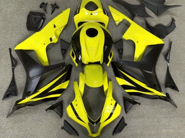 2007-2008 Yellow OEM Style Honda CBR600RR Motorcycle Fairings