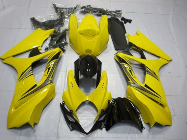 2007-2008 Yellow OEM Style Suzuki GSXR 1000 Motorcycle Fairings