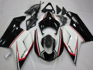 2007-2012 848 TriColor Ducati 848 1098 1198 Motorcycle Fairings