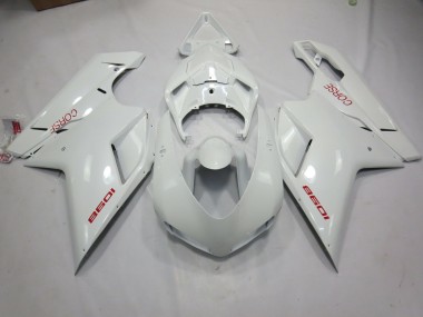 2007-2012 Corse Ducati 848 1098 1198 Motorcycle Fairings