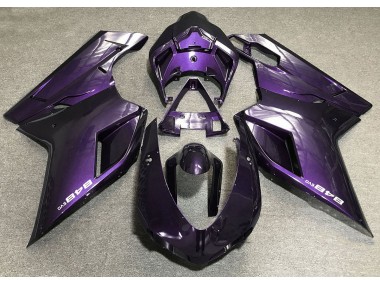 2007-2012 Deep Purple Ducati 848 1098 1198 Motorcycle Fairings