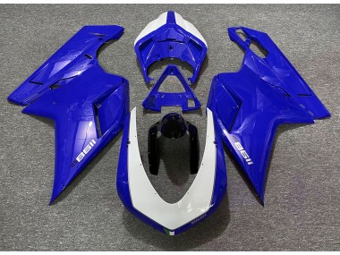 2007-2012 Gloss Blue SP Ducati 848 1098 1198 Motorcycle Fairings