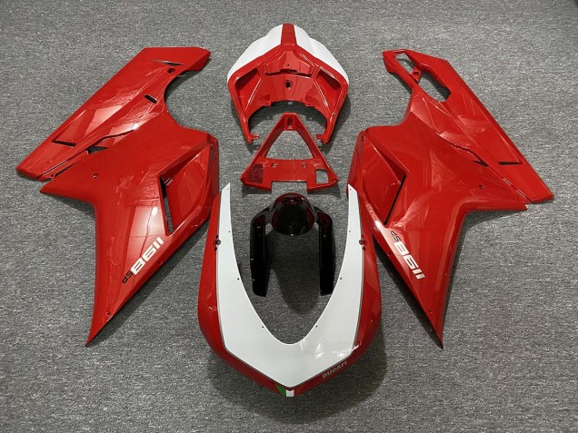 2007-2012 Gloss Red SP Ducati 848 1098 1198 Motorcycle Fairings 2007-2012 Gloss Red SP Ducati 848 1098 1198 Motorcycle Fairings