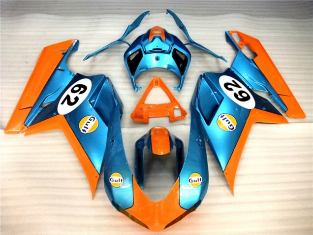 2007-2012 Matte Gulf Ducati 848 1098 1198 Motorcycle Fairings 2007-2012 Matte Gulf Ducati 848 1098 1198 Motorcycle Fairings