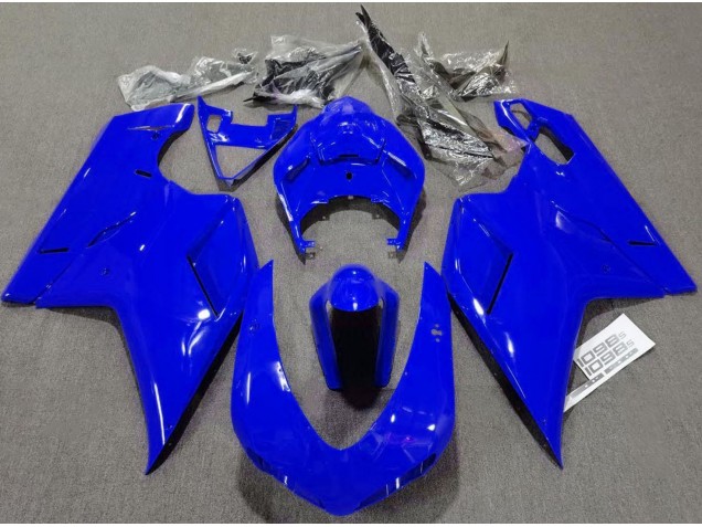 2007-2012 Plain Gloss Blue Ducati 848 1098 1198 Motorcycle Fairings 2007-2012 Plain Gloss Blue Ducati 848 1098 1198 Motorcycle Fairings