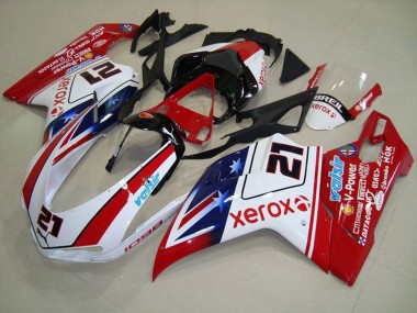2007-2012 Star Xerox Ducati 848 1098 1198 Motorcycle Fairings