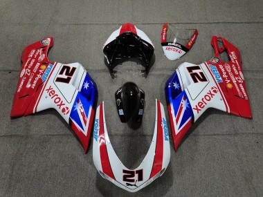 2007-2012 XEROX Ducati 848 1098 1198 Motorcycle Fairings