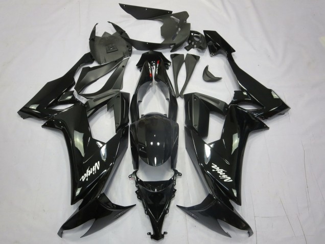 2008-2010 Black Ninja Kawasaki ZX10R Motorcycle Fairings 2008-2010 Black Ninja Kawasaki ZX10R Motorcycle Fairings