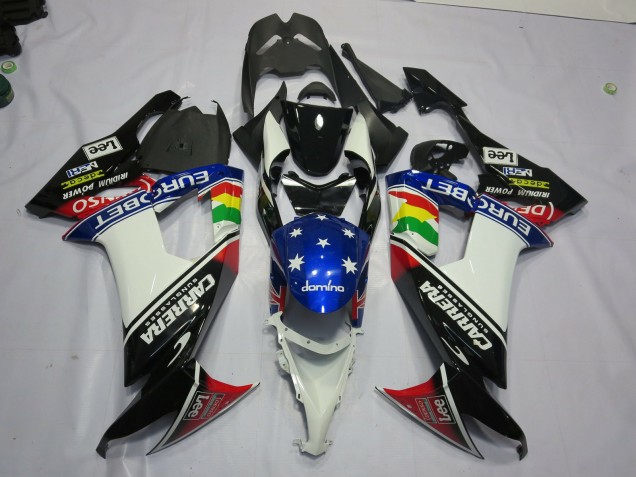 2008-2010 Carrera Kawasaki ZX10R Motorcycle Fairings 2008-2010 Carrera Kawasaki ZX10R Motorcycle Fairings