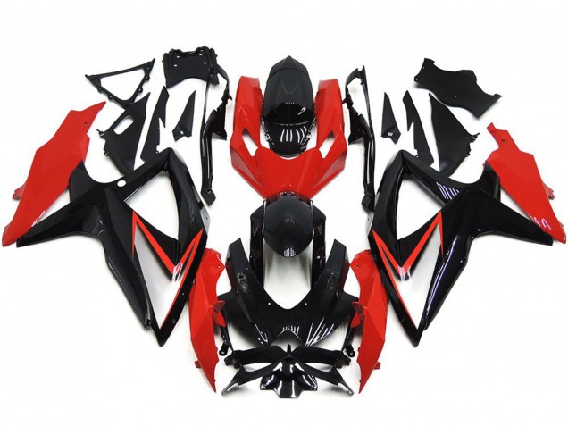 2008-2010 Custom Red OEM Style Suzuki GSXR 600-750 Motorcycle Fairings 2008-2010 Custom Red OEM Style Suzuki GSXR 600-750 Motorcycle Fairings