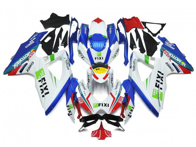 2008-2010 FIXI Custom Suzuki GSXR 600-750 Motorcycle Fairings 2008-2010 FIXI Custom Suzuki GSXR 600-750 Motorcycle Fairings