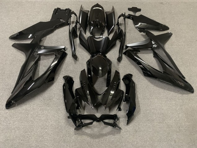 2008-2010 Gloss Black Suzuki GSXR 600-750 Motorcycle Fairings 2008-2010 Gloss Black Suzuki GSXR 600-750 Motorcycle Fairings