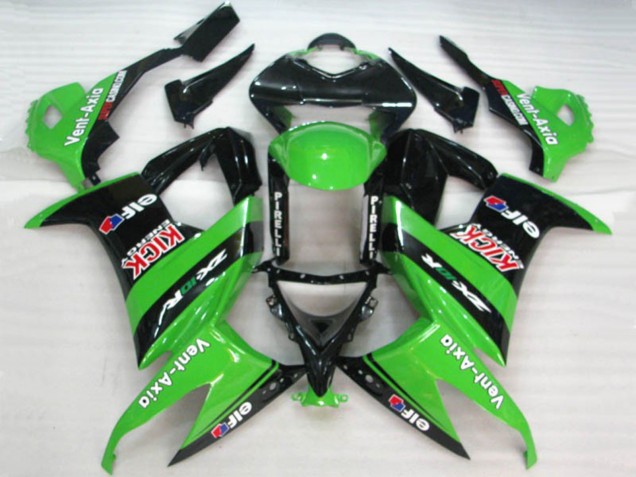 2008-2010 Green Elf Kawasaki ZX10R Motorcycle Fairings 2008-2010 Green Elf Kawasaki ZX10R Motorcycle Fairings