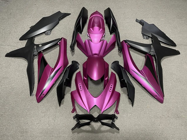 2008-2010 Matte Pink No R Suzuki GSXR 600-750 Motorcycle Fairings 2008-2010 Matte Pink No R Suzuki GSXR 600-750 Motorcycle Fairings
