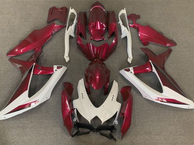 2008-2010 Red OEM Style Suzuki GSXR 600-750 Motorcycle Fairings