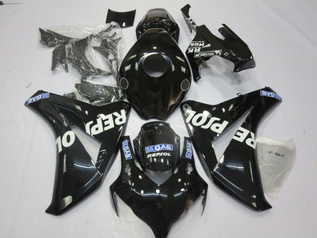 2008-2011 Black Repsol Honda CBR1000RR Motorcycle Fairings 2008-2011 Black Repsol Honda CBR1000RR Motorcycle Fairings