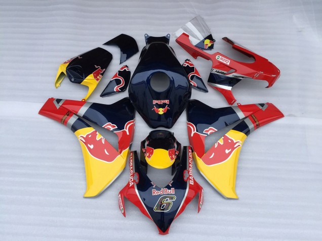 2008-2011 Blue Red Bull Honda CBR1000RR Motorcycle Fairings 2008-2011 Blue Red Bull Honda CBR1000RR Motorcycle Fairings
