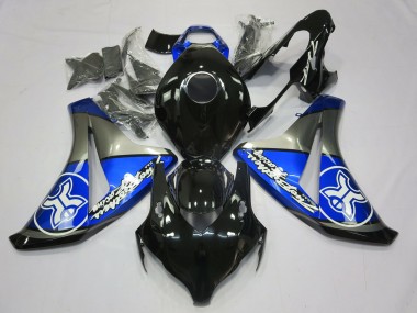 2008-2011 Blue Silver Special Design Honda CBR1000RR Motorcycle Fairings