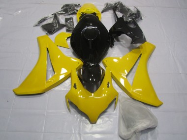 2008-2011 Clear Yellow and Black Honda CBR1000RR Motorcycle Fairings