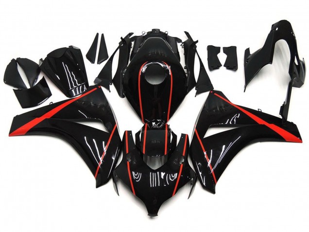 2008-2011 Gloss Red and Black Honda CBR1000RR Motorcycle Fairings 2008-2011 Gloss Red and Black Honda CBR1000RR Motorcycle Fairings