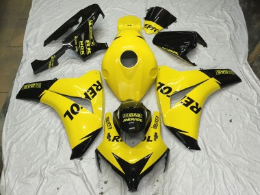 2008-2011 Gloss YELLOW (w) logo Honda CBR1000RR Motorcycle Fairings