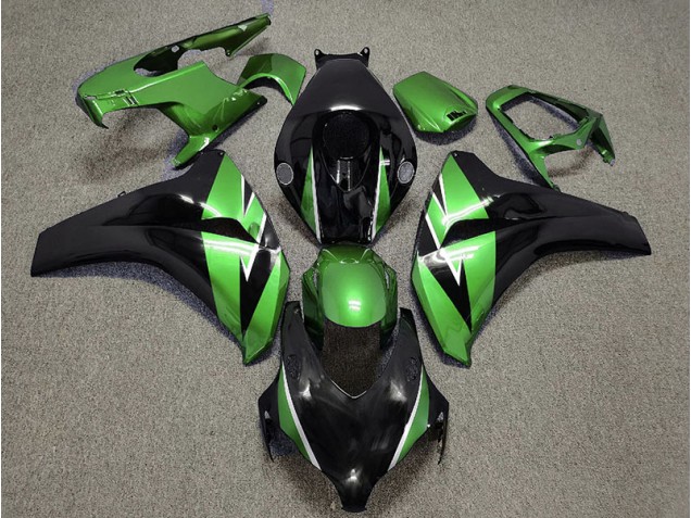 2008-2011 Green and Black Honda CBR1000RR Motorcycle Fairings 2008-2011 Green and Black Honda CBR1000RR Motorcycle Fairings