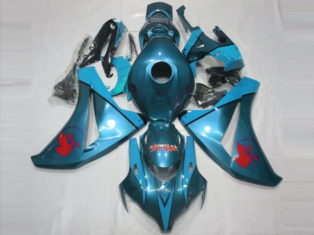 2008-2011 Light Blue Custom Honda CBR1000RR Motorcycle Fairings 2008-2011 Light Blue Custom Honda CBR1000RR Motorcycle Fairings