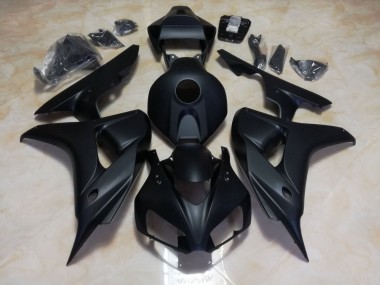 2008-2011 Matte Black w logos Honda CBR1000RR Motorcycle Fairings