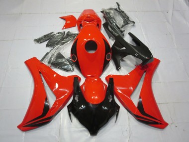 2008-2011 Orange Red Honda CBR1000RR Motorcycle Fairings