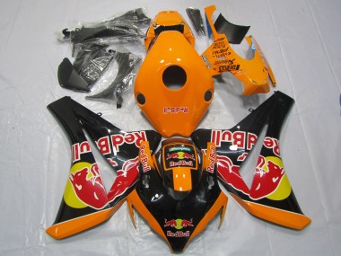 2008-2011 Orange RedBull Honda CBR1000RR Motorcycle Fairings