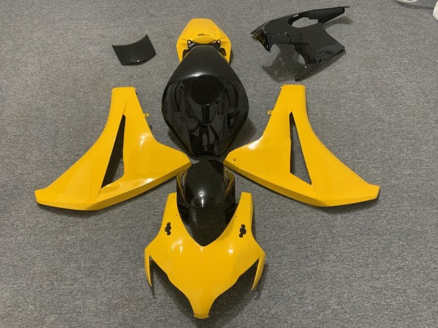 2008-2011 Pearl Yellow and Black Honda CBR1000RR Motorcycle Fairings 2008-2011 Pearl Yellow and Black Honda CBR1000RR Motorcycle Fairings