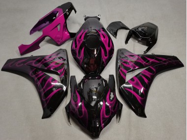 2008-2011 Pink Flame Honda CBR1000RR Motorcycle Fairings