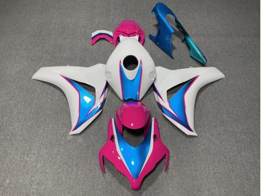 2008-2011 Pink and Blue Gloss Honda CBR1000RR Motorcycle Fairings