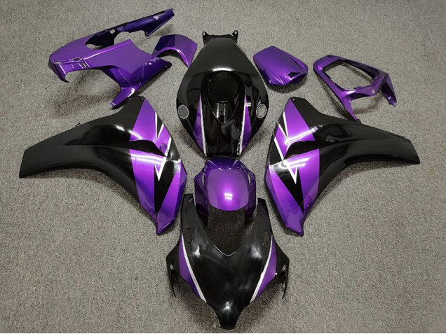 2008-2011 Purple and Black Honda CBR1000RR Motorcycle Fairings 2008-2011 Purple and Black Honda CBR1000RR Motorcycle Fairings