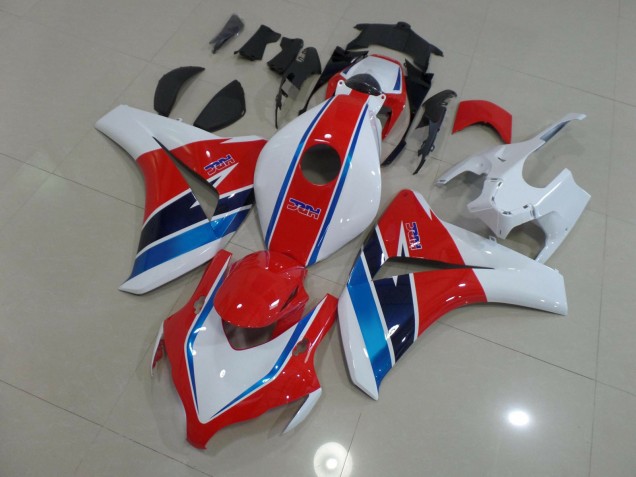2008-2011 Red Blue and White Honda CBR1000RR Motorcycle Fairings 2008-2011 Red Blue and White Honda CBR1000RR Motorcycle Fairings