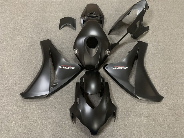 2008-2011 Satin Black Honda CBR1000RR Motorcycle Fairings 2008-2011 Satin Black Honda CBR1000RR Motorcycle Fairings