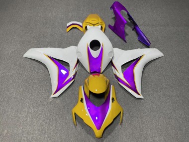 2008-2011 Yellow and Purple Gloss Honda CBR1000RR Motorcycle Fairings