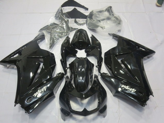 2008-2013 Black Gloss Kawasaki Ninja 250 Motorcycle Fairings 2008-2013 Black Gloss Kawasaki Ninja 250 Motorcycle Fairings