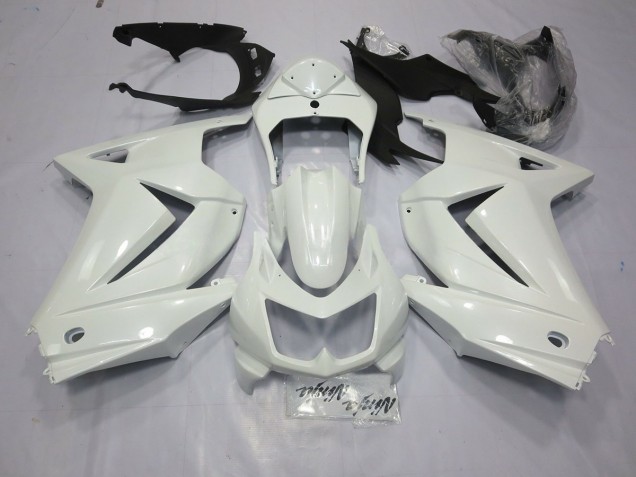 2008-2013 Gloss White Kawasaki Ninja 250 Motorcycle Fairings 2008-2013 Gloss White Kawasaki Ninja 250 Motorcycle Fairings
