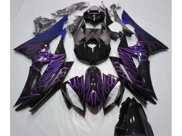 2008-2016 Blue Flame Yamaha R6 Motorcycle Fairings 2008-2016 Blue Flame Yamaha R6 Motorcycle Fairings