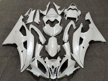 2008-2016 Gloss White Yamaha R6 Motorcycle Fairings