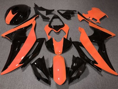 2008-2016 High Viz Orange Yamaha R6 Motorcycle Fairings