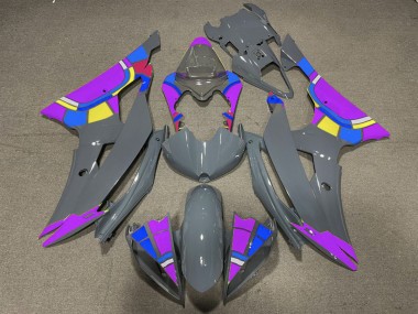 2008-2016 Nardo and Purple Design Yamaha R6 Motorcycle Fairings