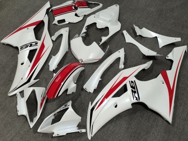 2008-2016 Pearl white Custom Yamaha R6 Motorcycle Fairings