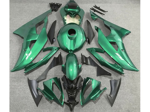 2008-2016 Seafoam Green Yamaha R6 Motorcycle Fairings