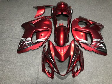 2008-2019 Bright Red Suzuki GSXR 1300 Motorcycle Fairings