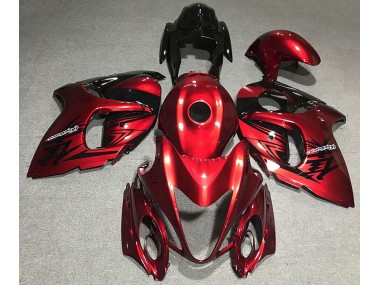 2008-2019 Deep Red Suzuki GSXR 1300 Motorcycle Fairings